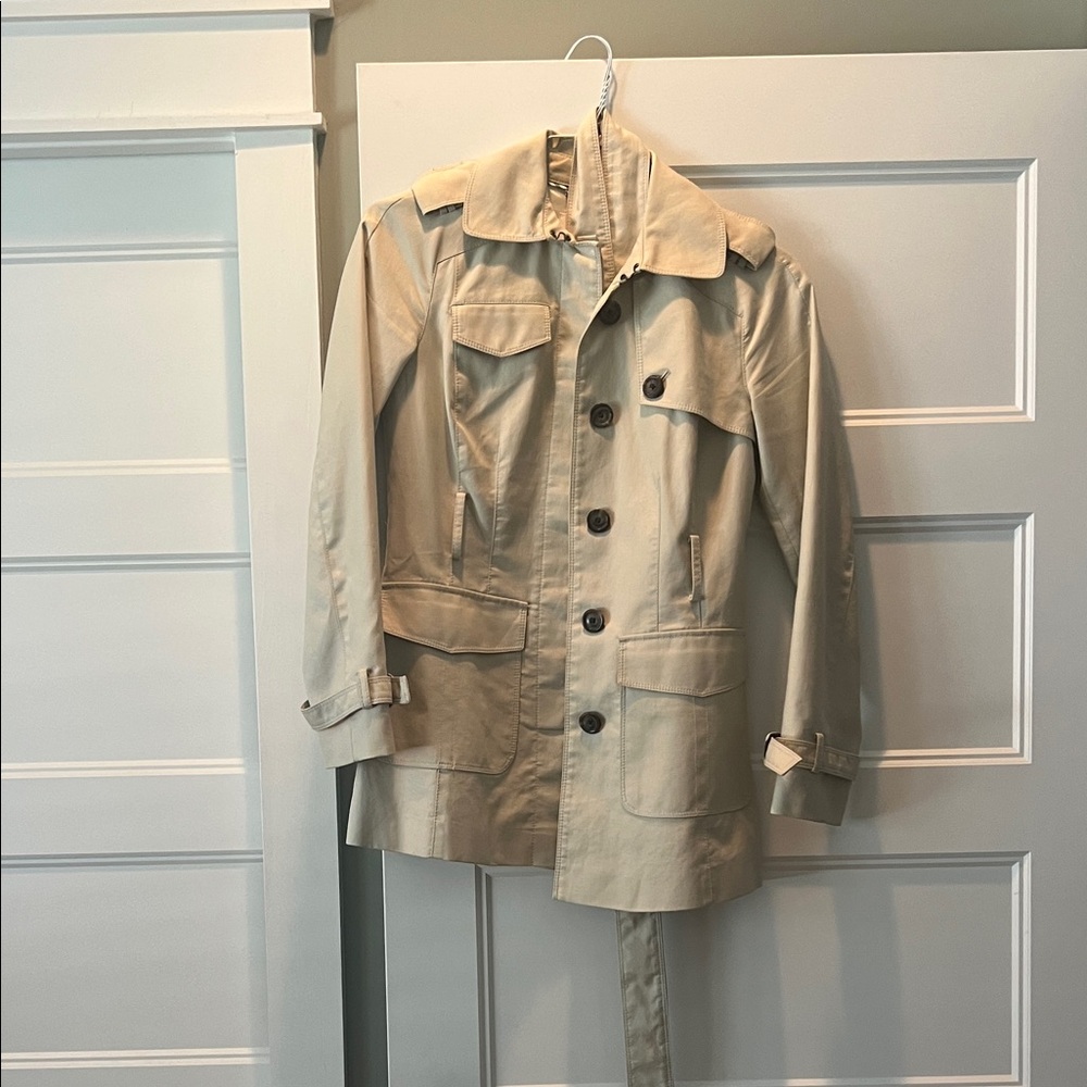 Banana Republic Light Tan Trench Coat